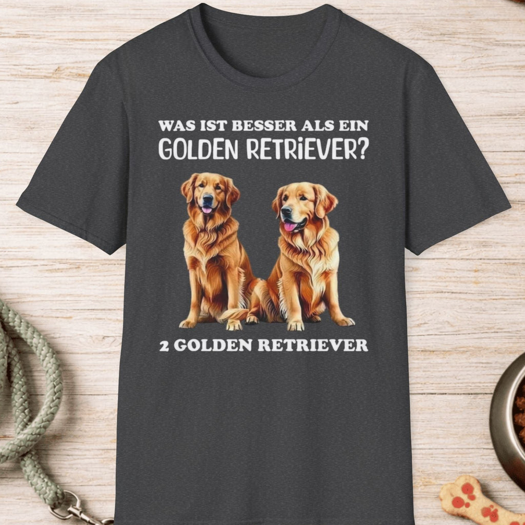 2 Golden Retriever T-Shirt