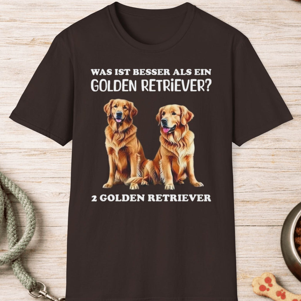 2 Golden Retriever T-Shirt