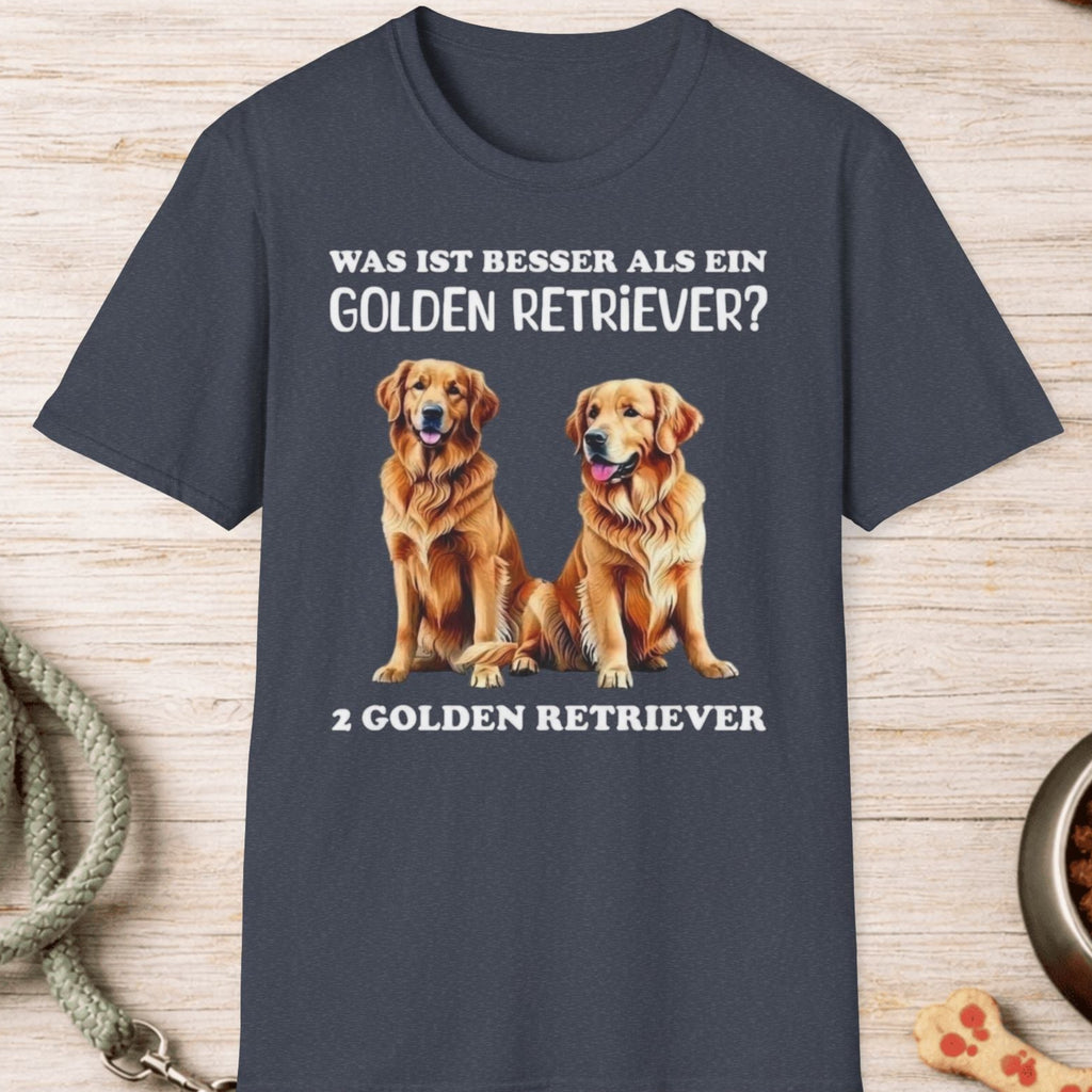 2 Golden Retriever T-Shirt