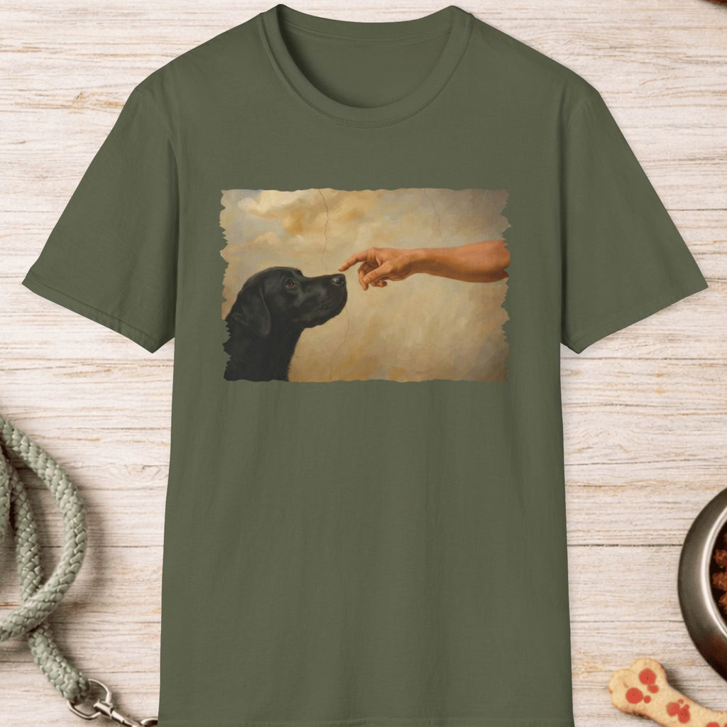 Gott erschuf den Labrador – Schwarz