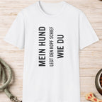 Mein Hund legt den Kopf schief wie du T-Shirt
