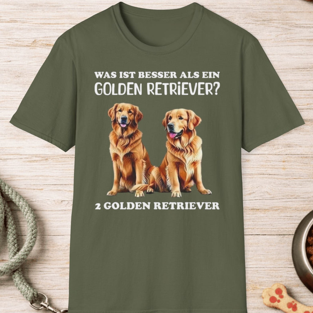 2 Golden Retriever T-Shirt