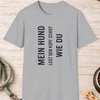 Mein Hund legt den Kopf schief wie du T-Shirt
