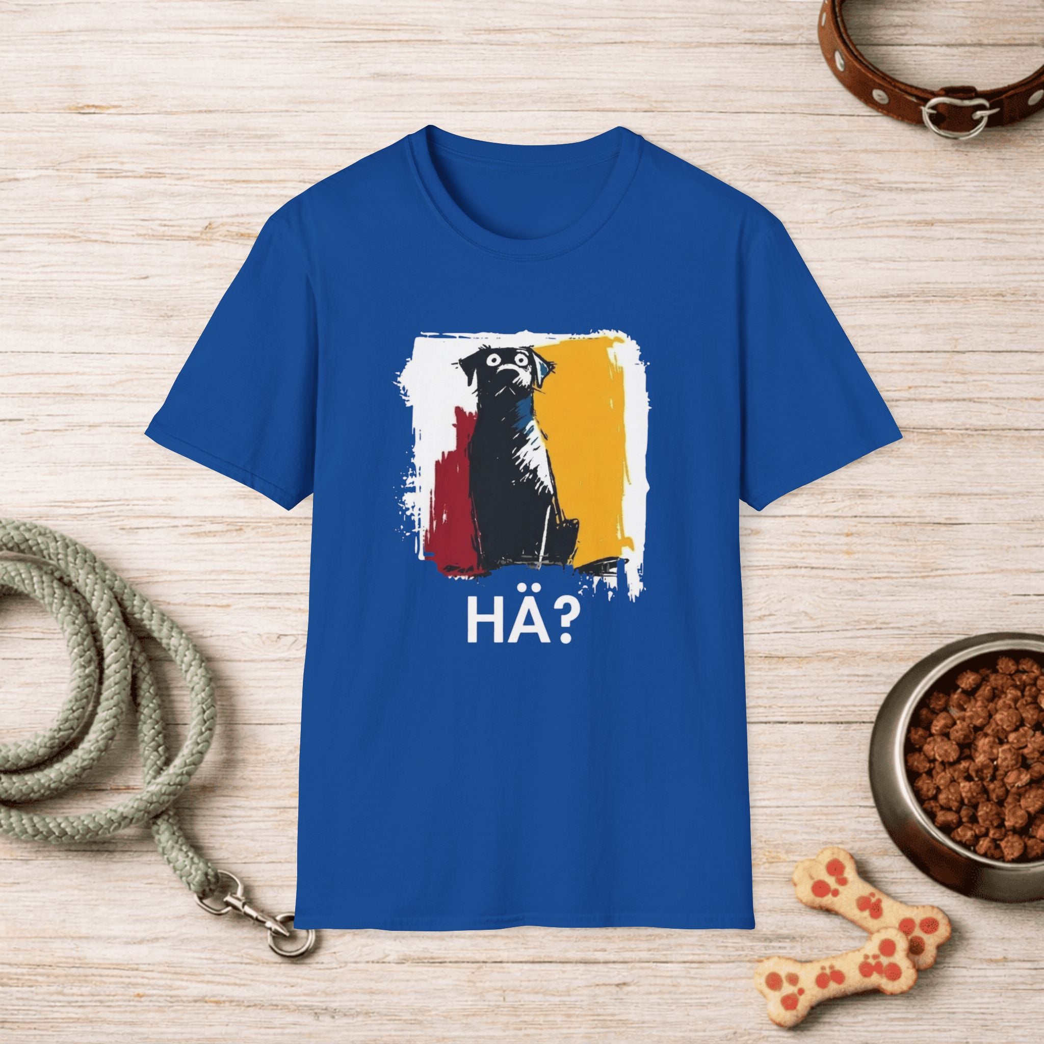 Schwarzer Labrador HÄ? Hunde T-Shirt