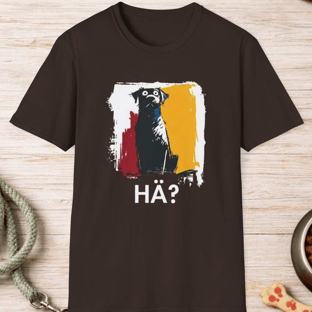 Schwarzer Labrador HÄ? Hunde T-Shirt