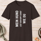 Mein Hund legt den Kopf schief wie du T-Shirt