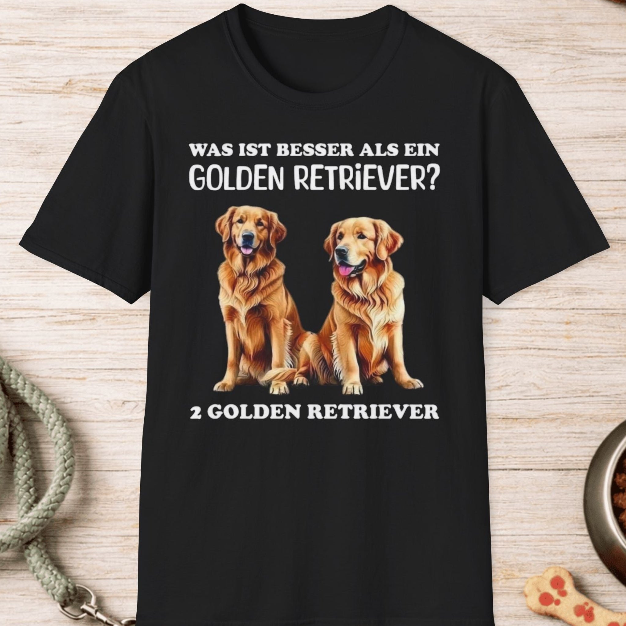 2 Golden Retriever T-Shirt
